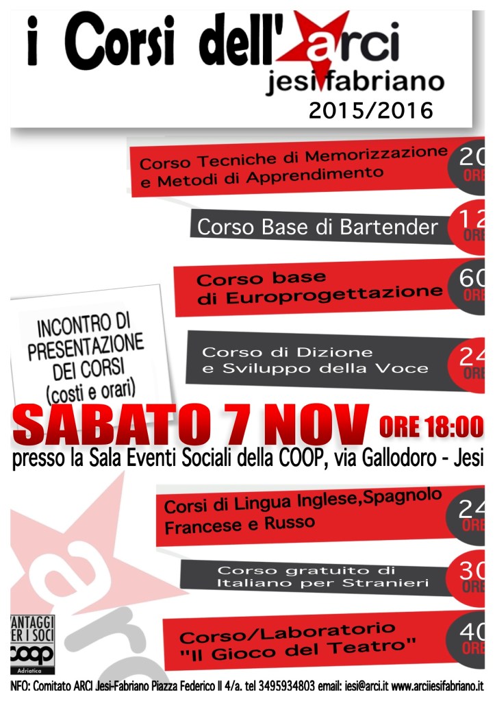 volantino corsi 15-16